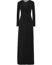 Robe de soirée noire Halston