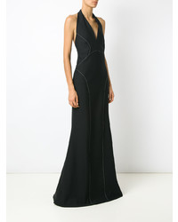 Robe de soirée noire Tufi Duek