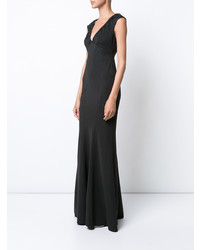 Robe de soirée noire Zac Zac Posen