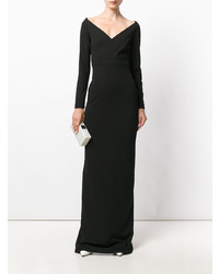 Robe de soirée noire SOLACE London