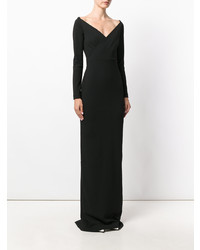 Robe de soirée noire SOLACE London