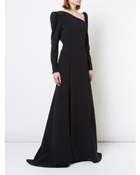 Robe de soirée noire Christian Siriano