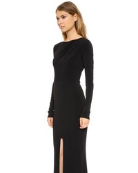 Robe de soirée noire Rachel Zoe