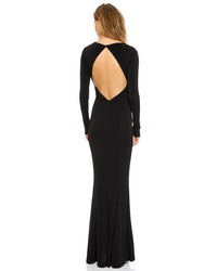 Robe de soirée noire Rachel Zoe