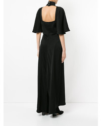 Robe de soirée noire Ellery