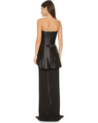 Robe de soirée noire SOLACE London