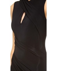 Robe de soirée noire Donna Karan