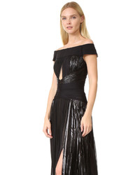 Robe de soirée noire J. Mendel