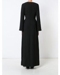 Robe de soirée noire Zac Zac Posen