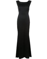 Robe de soirée noire Paule Ka