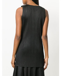 Robe de soirée noire Pleats Please By Issey Miyake