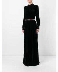 Robe de soirée noire Veronique Branquinho