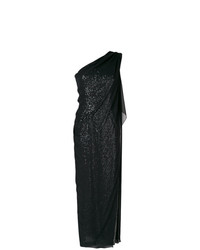 Robe de soirée noire Talbot Runhof