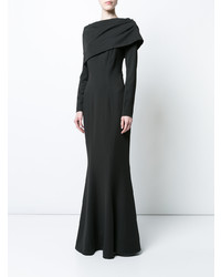 Robe de soirée noire Zac Zac Posen