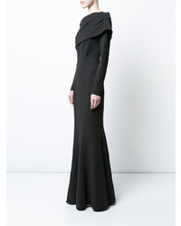 Robe de soirée noire Zac Zac Posen