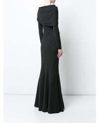 Robe de soirée noire Zac Zac Posen