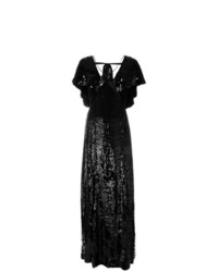 Robe de soirée noire Temperley London