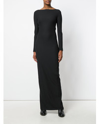 Robe de soirée noire Chalayan