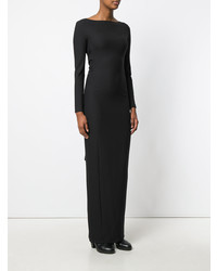 Robe de soirée noire Chalayan