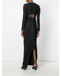 Robe de soirée noire Chalayan