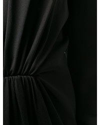 Robe de soirée noire Saint Laurent