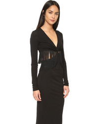 Robe de soirée noire Rachel Zoe