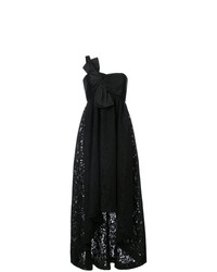 Robe de soirée noire Zac Zac Posen