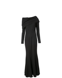 Robe de soirée noire Zac Zac Posen