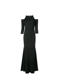 Robe de soirée noire Zac Zac Posen