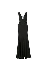 Robe de soirée noire Zac Zac Posen