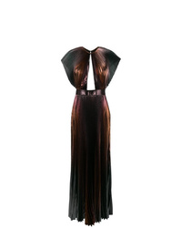 Robe de soirée ombre noire