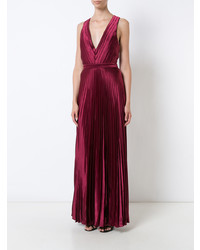 Robe de soirée pourpre foncé Zac Zac Posen