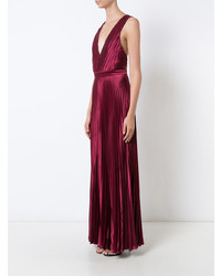 Robe de soirée pourpre foncé Zac Zac Posen