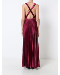 Robe de soirée pourpre foncé Zac Zac Posen