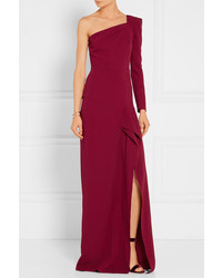 Robe de soirée pourpre foncé Roland Mouret