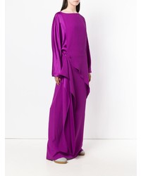 Robe de soirée pourpre Chalayan