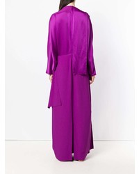 Robe de soirée pourpre Chalayan