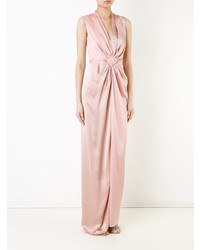 Robe de soirée rose Paule Ka