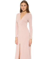 Robe de soirée rose Lanston