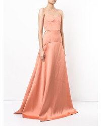 Robe de soirée rose Rochas