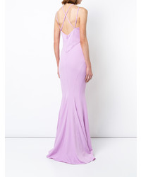 Robe de soirée rose Zac Zac Posen