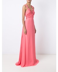 Robe de soirée rose Tufi Duek