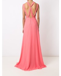 Robe de soirée rose Tufi Duek