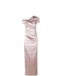 Robe de soirée rose Talbot Runhof