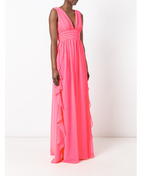 Robe de soirée rose MSGM