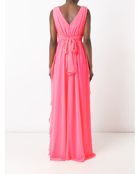 Robe de soirée rose MSGM