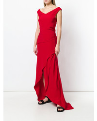 Robe de soirée rouge Chalayan