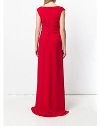 Robe de soirée rouge Chalayan