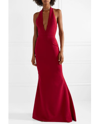 Robe de soirée rouge Reem Acra