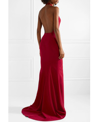 Robe de soirée rouge Reem Acra